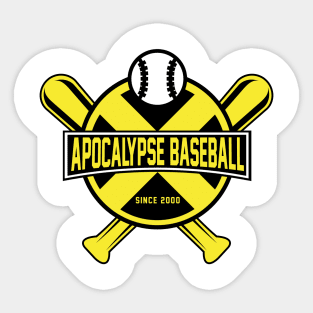 Apocalypse Baseball Sticker